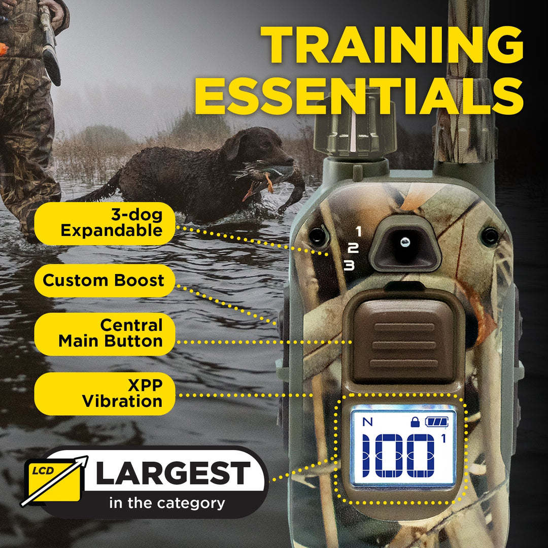 Dogtra 1900X Camouflage 1-Dog Unit E-Collar - - by Dogtra