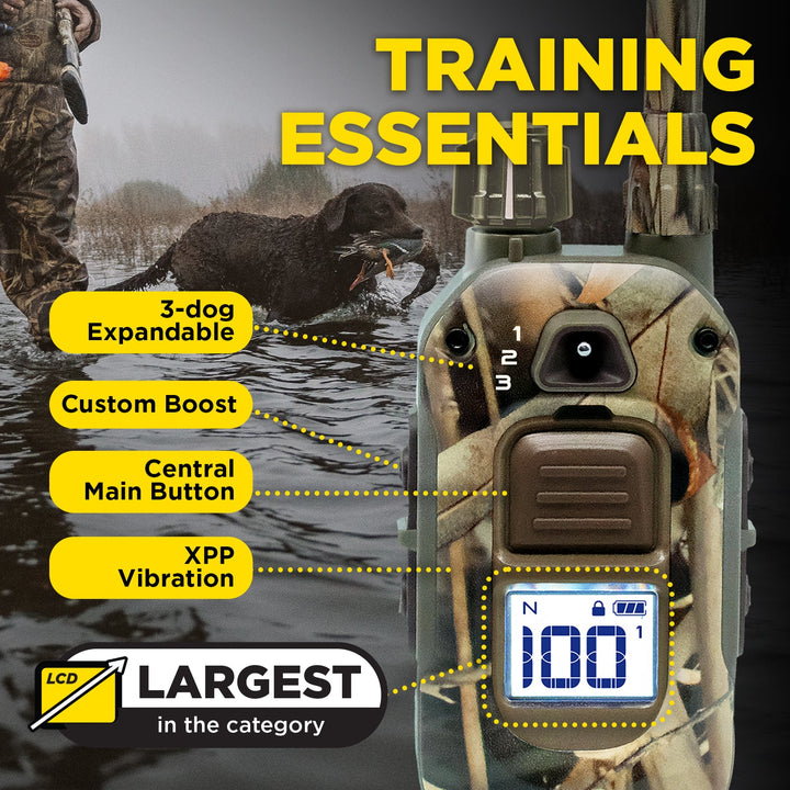 Dogtra 1900X Camouflage 1-Dog Unit E-Collar - - by Dogtra