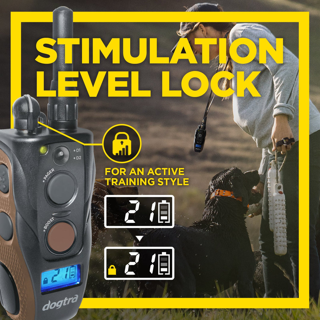 Dogtra 1902S Handsfree Plus Boost & Lock E-Collar - - by Dogtra