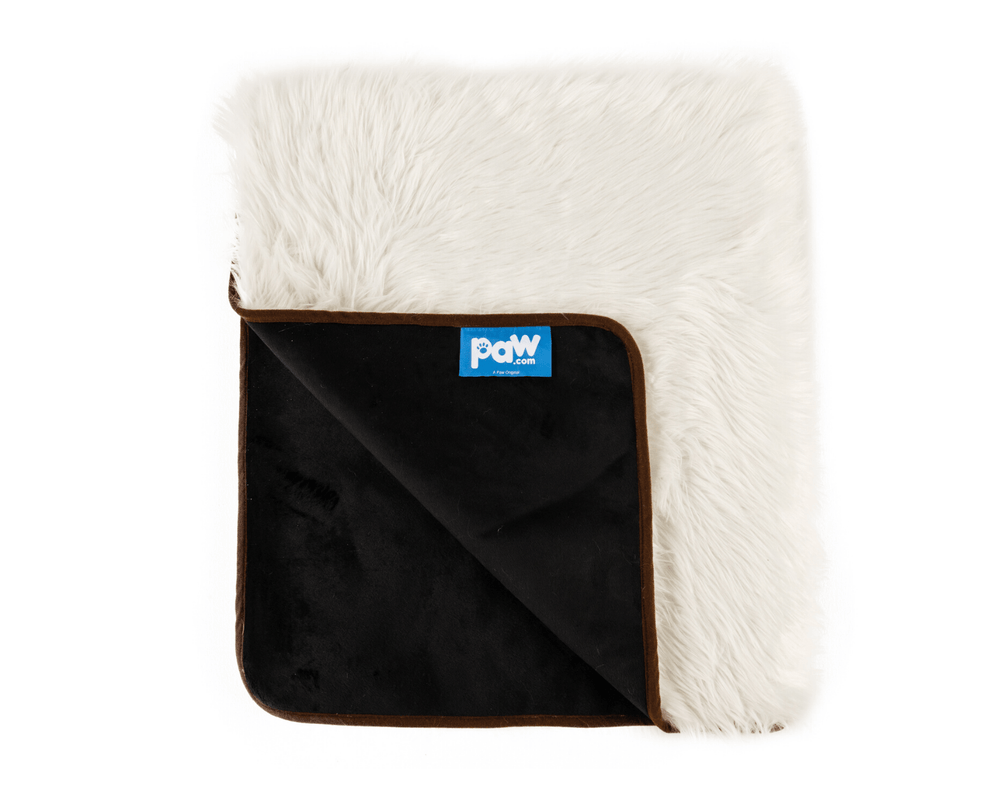 PupProtector™ Waterproof Throw Blanket - Polar White - - Dog Blanket by Paw.com