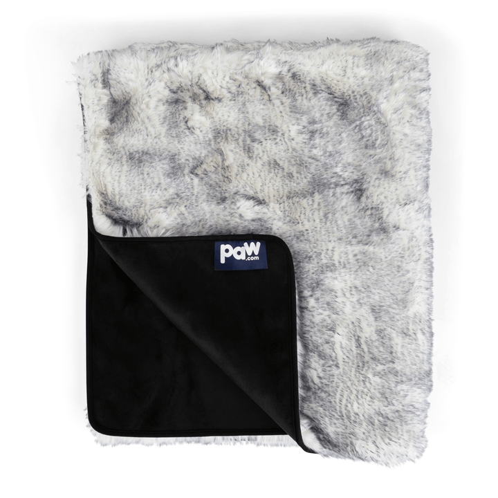 PupProtector™ Luxe Waterproof Faux Fur Blanket - Ultra Plush Arctic Fox - - Dog Blanket by Paw.com