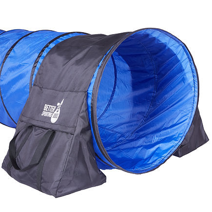 Better Sporting Dogs 10 Foot Dog Agility Tunnel with Sandbags - - by Better Sporting Dogs