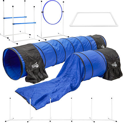 Better Sporting Dogs 7 Piece Deluxe Dog Agility Equipment Set - - by Better Sporting Dogs