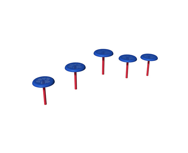 BarkPark Stepping Paws - Playful Set of 5 - by BarkPark