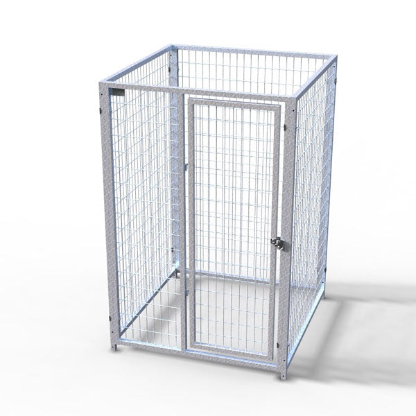 TK Products Complete 4’W Kennel w/8-3” Stainless steel bolt assemblies