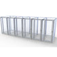 TK Products Complete 3’W x 5’L x 6’H Kennel Run w/ Stainless Steel Hardware