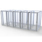 TK Products Complete 3’W x 6’L x 6’H Kennel Run w/ Stainless Steel Hardware