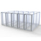 TK Products Complete 3’W x 10’L x 6’H Kennel Run w/ Stainless Steel Hardware