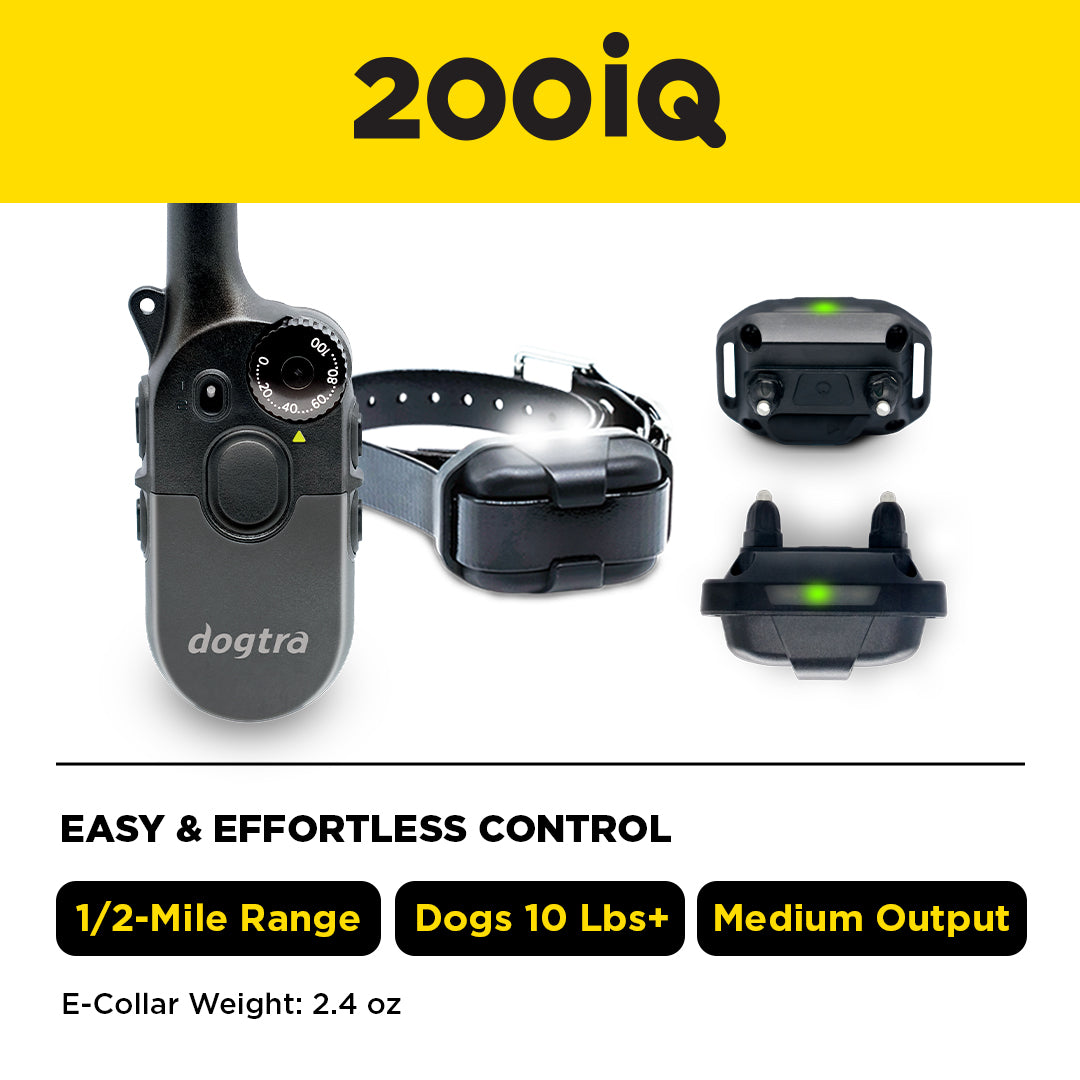 Dogtra 200iQ 1-DOG Unit - - Training collars by Dogtra