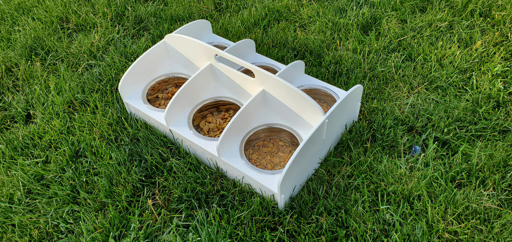 Lakeside Products MagnaFeeder Multi-Bowl - - by Lakeside Products