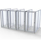 TK Products Complete 3’W x 6’L x 6’H Kennel Run w/ Stainless Steel Hardware