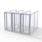 TK Products Complete 3’W x 8’L x 6’H Kennel Run w/ Stainless Steel Hardware