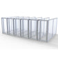 TK Products Complete 3’W x 10’L x 6’H Kennel Run w/ Stainless Steel Hardware