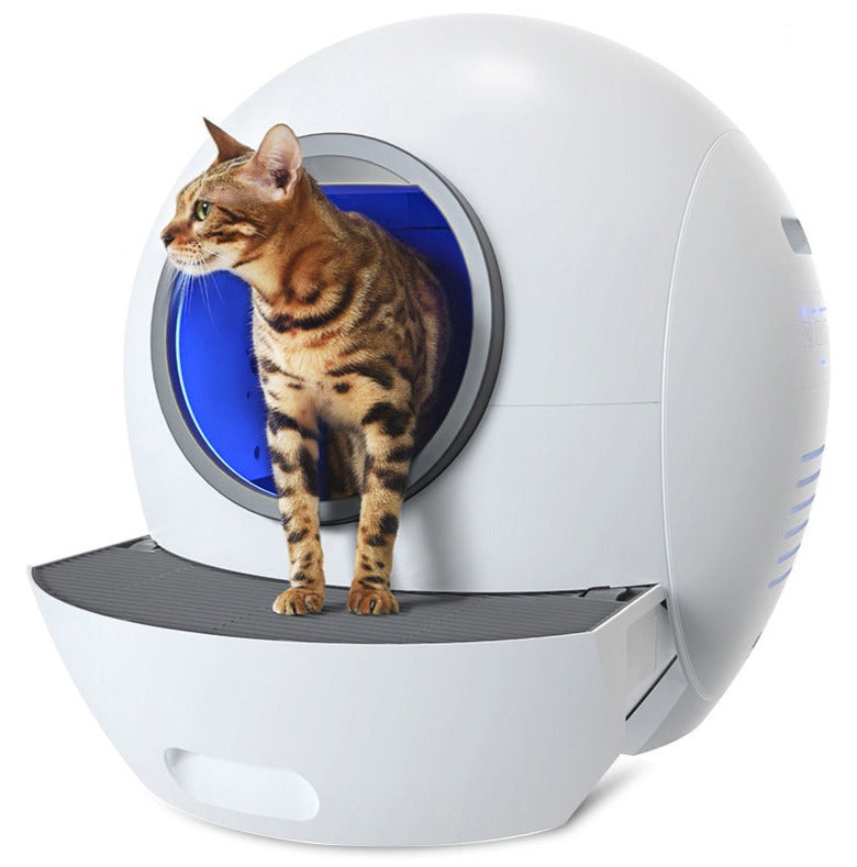 Els Pet Spaceship Self Cleaning Litter Box - - by Els Pet