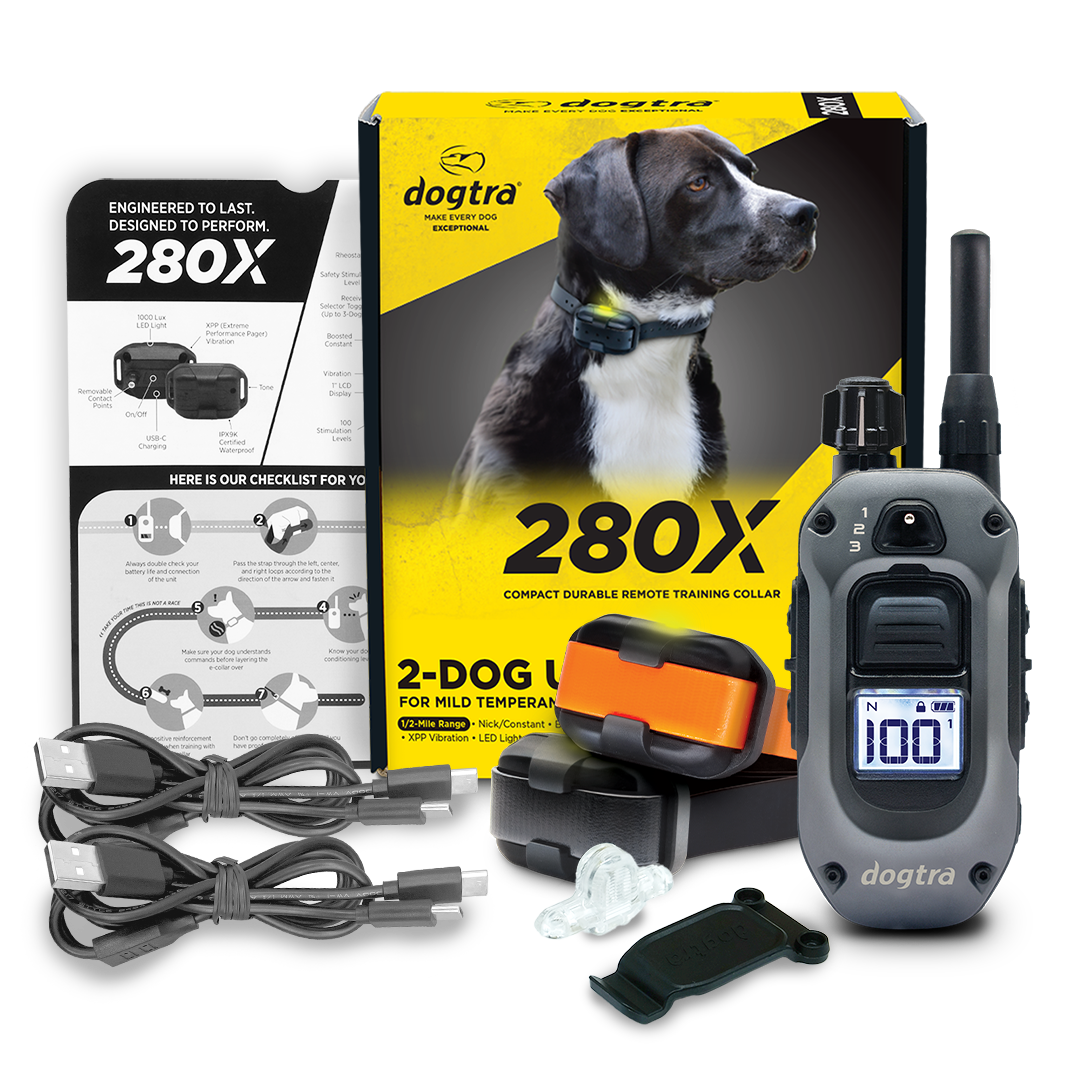 Dogtra 280X 2-Dog Unit - - by Dogtra