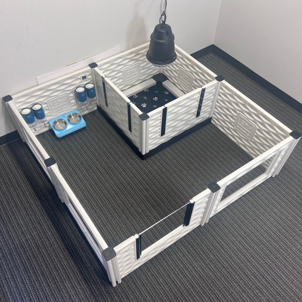 EZclassic Condo - Bundle - - Whelping Box by EZwhelp