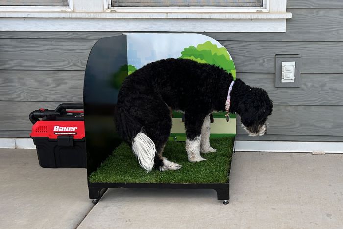 K9 Kennel Store Quick N Clean Potty Station - - Potty Station by K9 Kennel Store