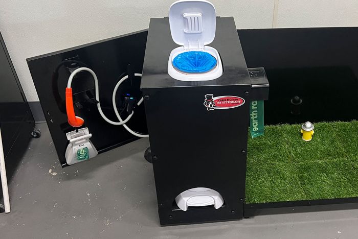 K9 Kennel Store Quick N Clean Potty Station - - Potty Station by K9 Kennel Store
