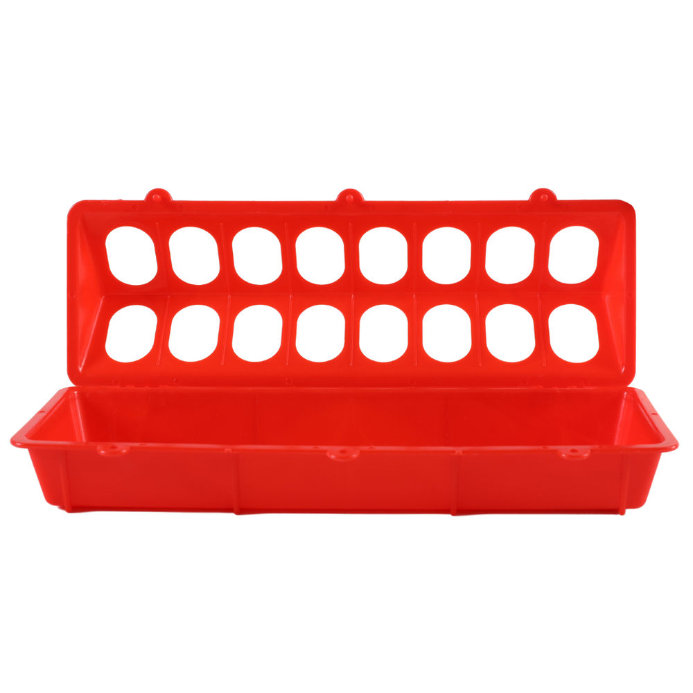 Farmight 12" flip top feeder - - CHICKEN SUPPLIES by My Pet Chicken