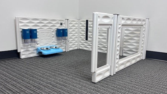 EZclassic Mess Hall Add-On Room Set - standard 18" height - 38" x 38" x 18" Mess Hall - by EZwhelp