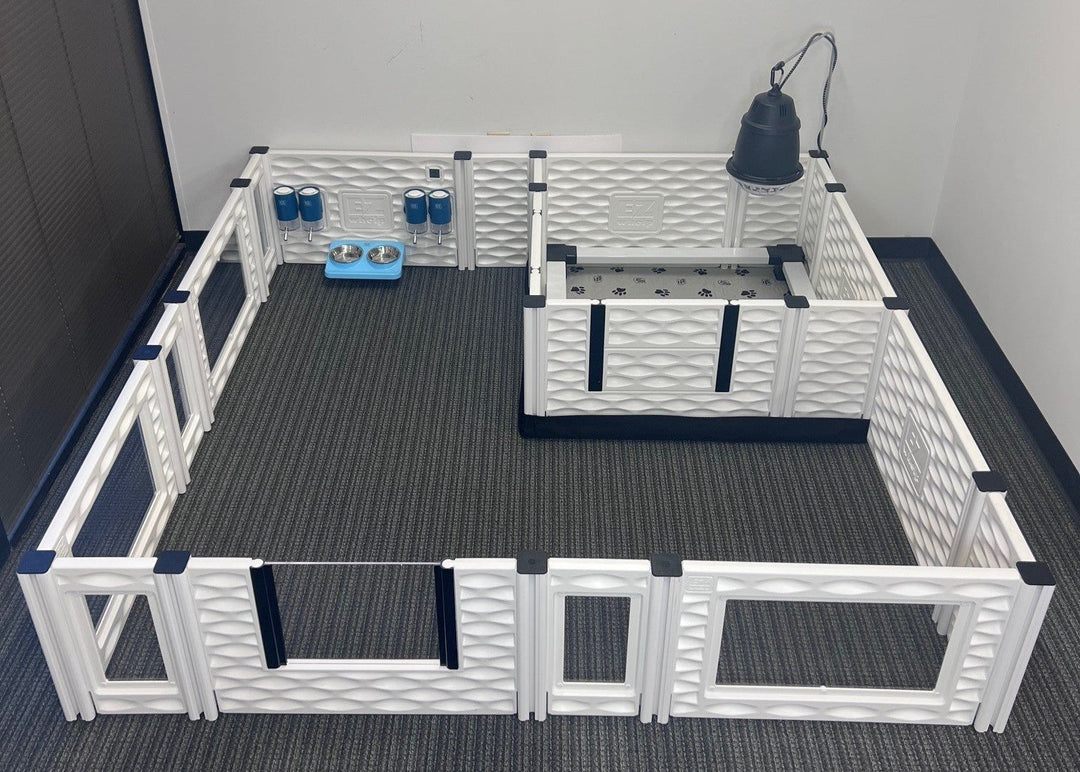 EZclassic Condo - Bundle - - Whelping Box by EZwhelp