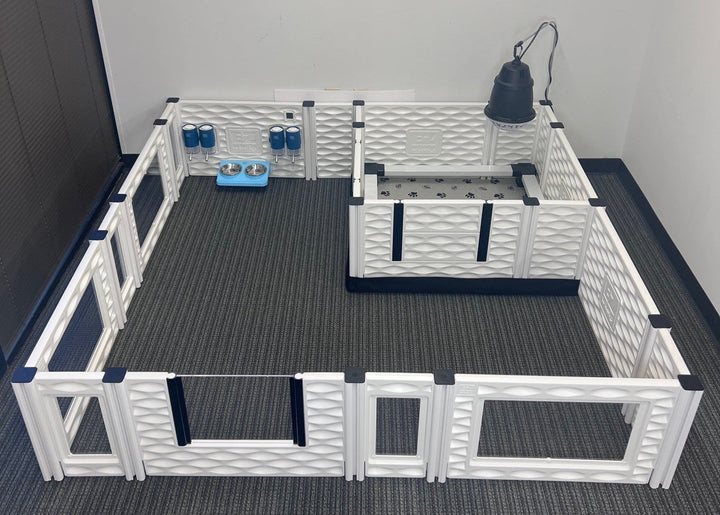 EZclassic Condo - Bundle - - Whelping Box by EZwhelp