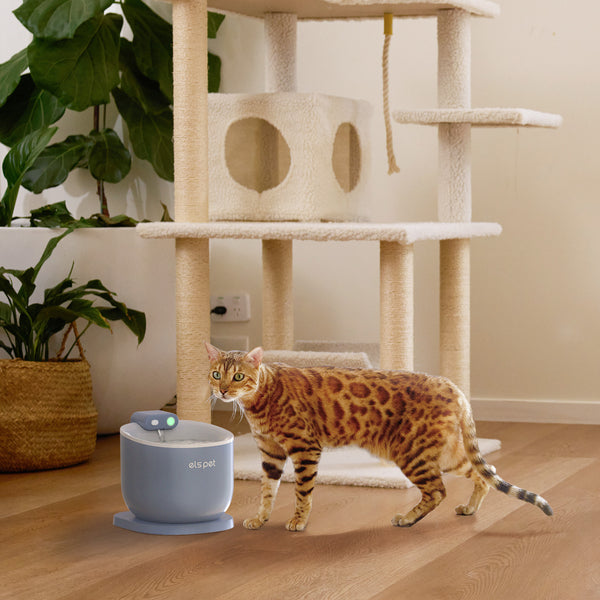 Els Pet Wireless And Automatic Cat Water Fountain HappypetHQ