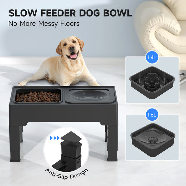 Els Pet 2-in-1 Elevated Raised Dog Bowl