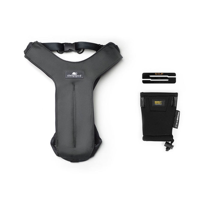 Sleepypod Clickit Sport Plus Dog Harness - Charcoal Grey - Harness by Sleepypod