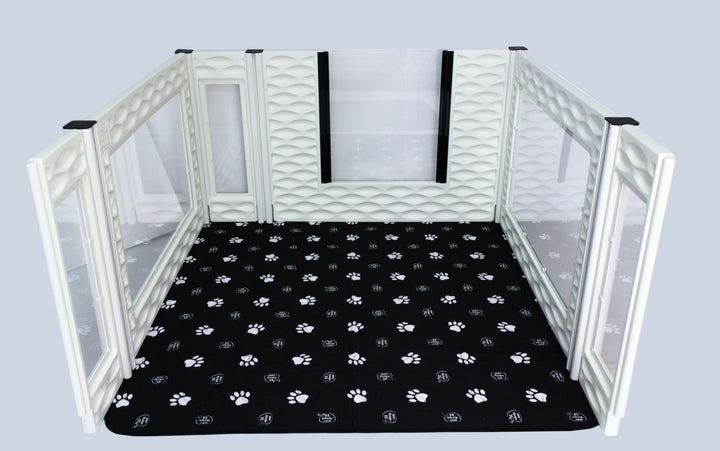 EZclassic TALL Windowed Add-On Room (28" tall) - 48" x 48" x 28"TALL Windowed Add-on - Whelping Box by EZwhelp