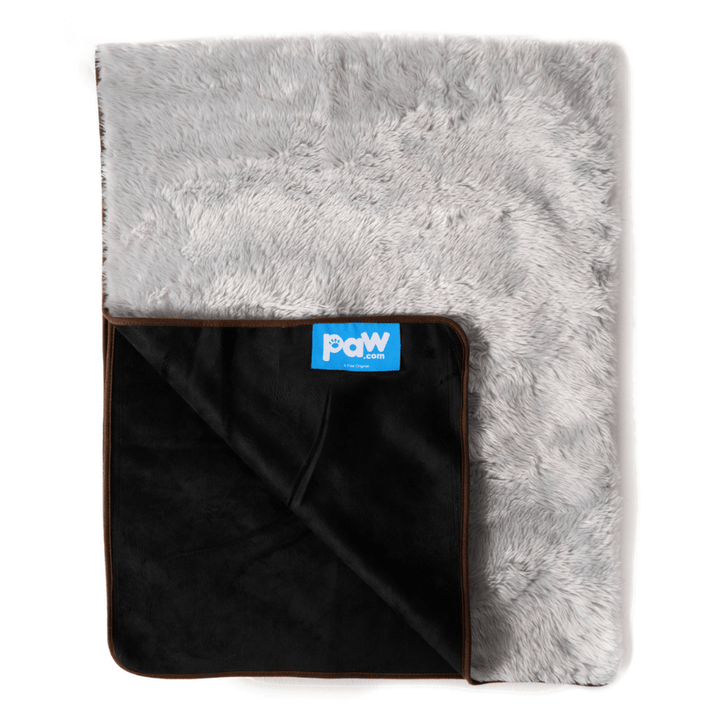 PupProtector™ Short Fur Waterproof Throw Blanket - Grey - - Dog Blanket by Paw.com
