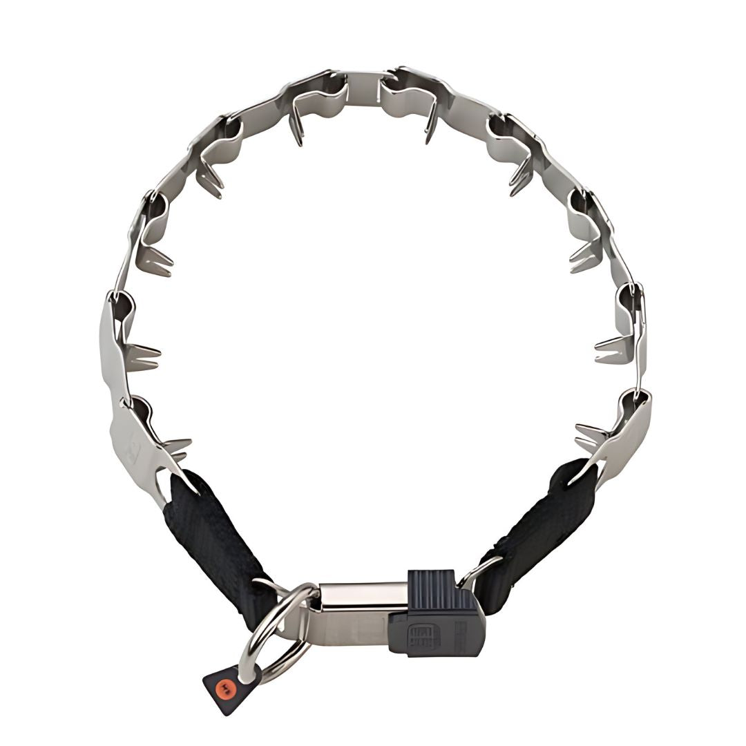 Dean & Tyler Herm Sprenger Necktech Sport with Clicklock - Stainless Steel - Collars by Dean & Tyler