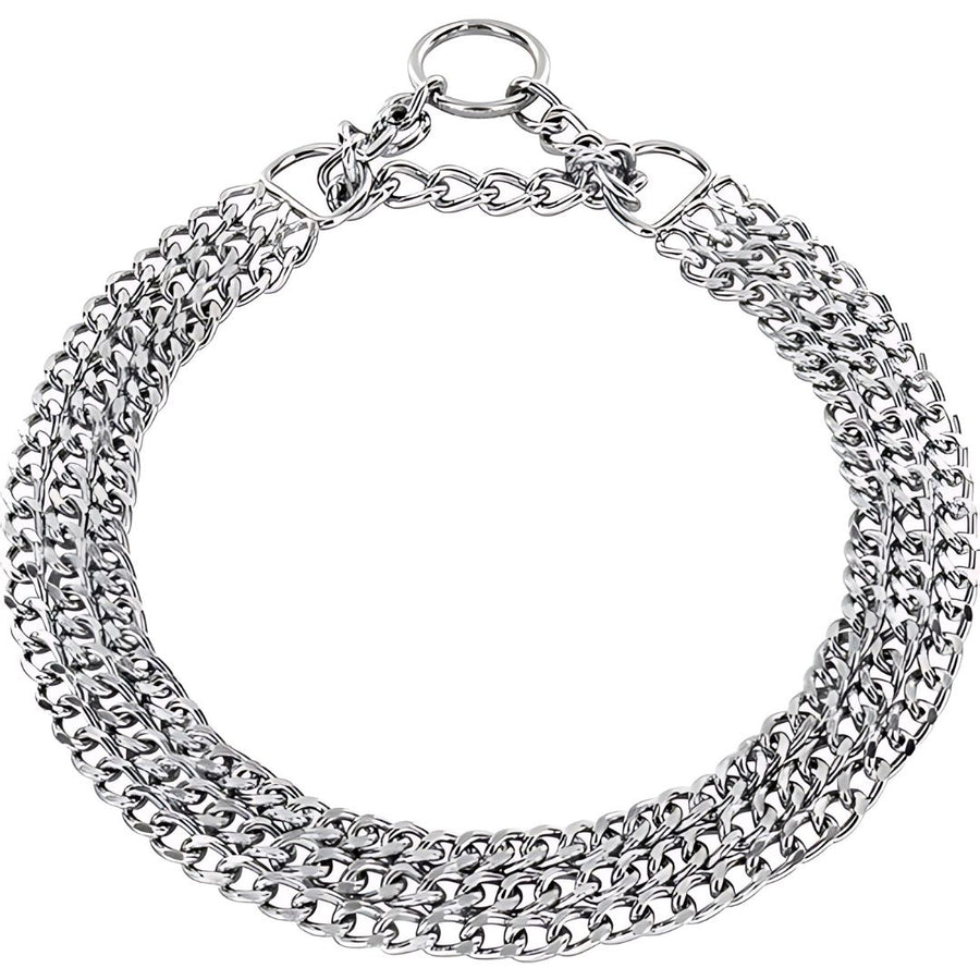 Dean & Tyler Herm Sprenger Triple Row Martingale Collar - - Training collars by Dean & Tyler