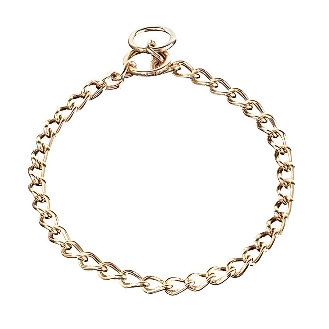 Dean & Tyler Herm Sprenger Chain Collar - Curogan - 3mm - - Collars by Dean & Tyler
