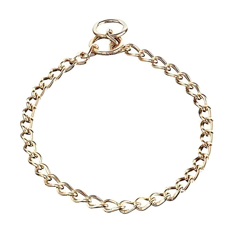 Dean & Tyler Herm Sprenger Chain Collar - Curogan - 3mm - - Collars by Dean & Tyler