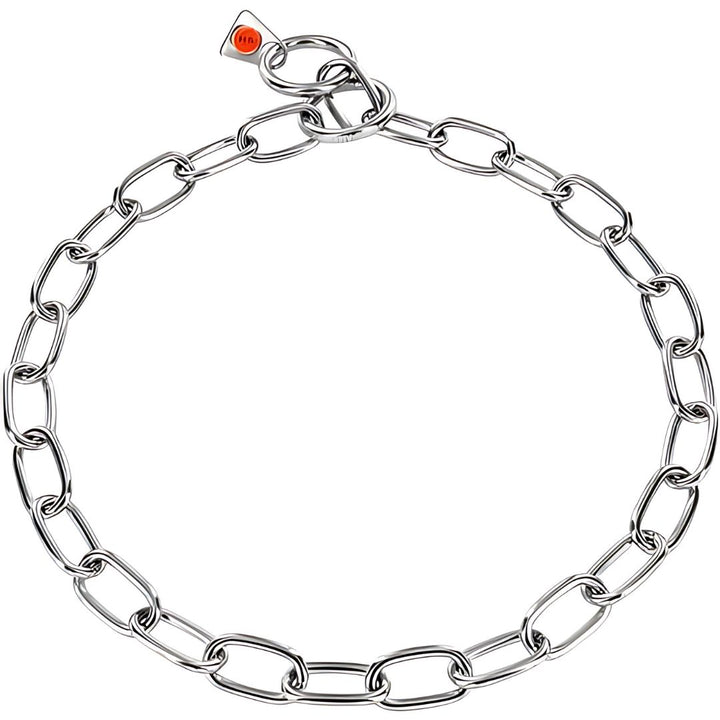 Dean & Tyler Herm Sprenger Fur Saver Collar - Stainless Steel - Gauge 3mm x 28" (71cm) - Collars by Dean & Tyler