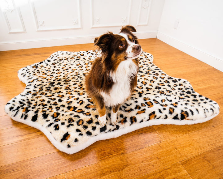 PupRug™ Animal Print Memory Foam Dog Bed - Cheetah Faux Print - - Today by Paw.com