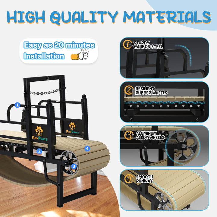 PawPaw's Dog Treadmill For Large Dogs - - Dog Treadmills by PawPaw's