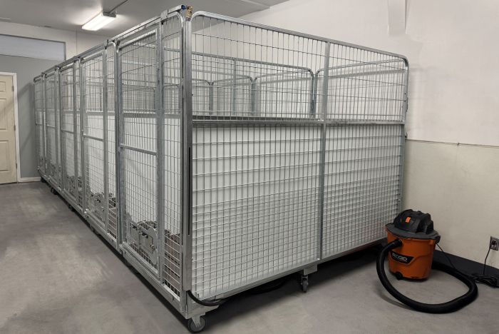 K9 Kennel Store Multiple PRO Quick N Clean Dog Kennel Single Stall - - Dog Kennels & Runs by K9 Kennel Store