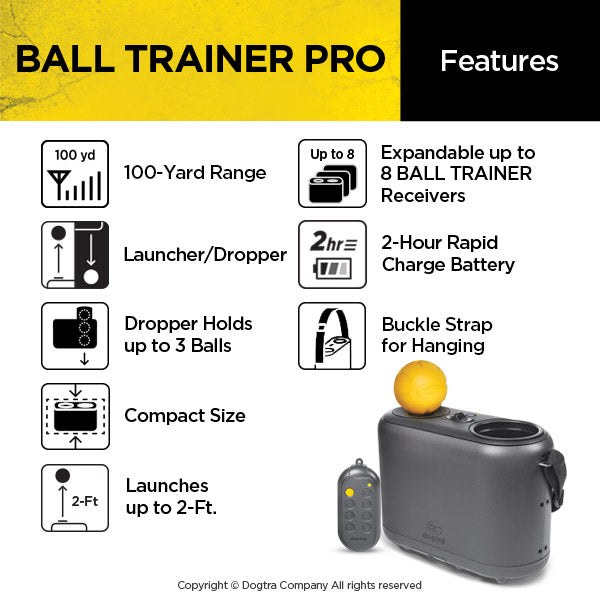 Dogtra Ball Trainer PRO Launcher - - by Dogtra
