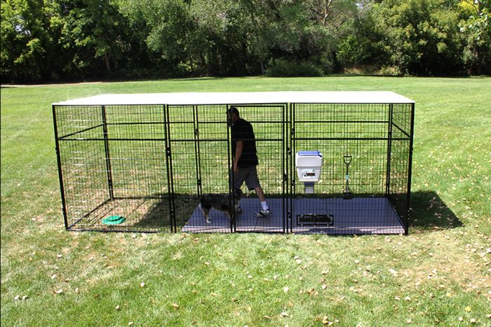 K9 Kennel Store Flat Corrugated Metal Kennel/Run Roof - - Dog Kennels & Runs Accessories by K9 Kennel Store
