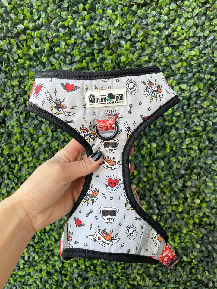The Modern Dog Company - Bad to the Bone Harness - - by The Modern Dog Company Store