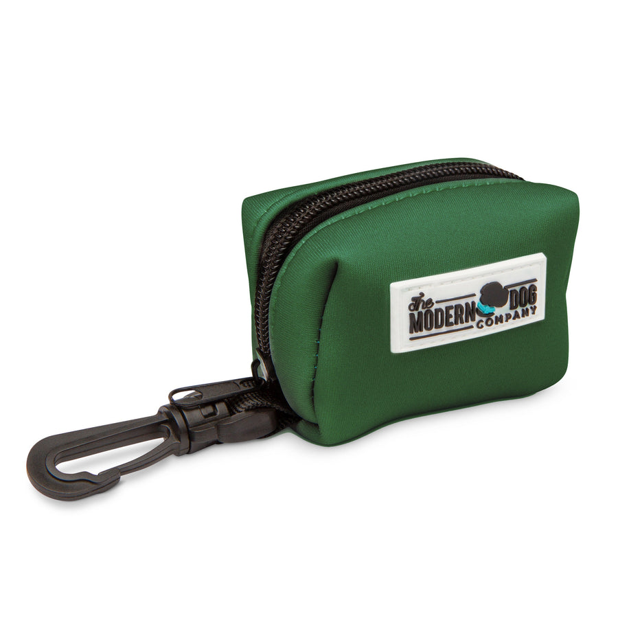 The Modern Dog Company - Clover Green Poop Bag Holder - - by The Modern Dog Company Store