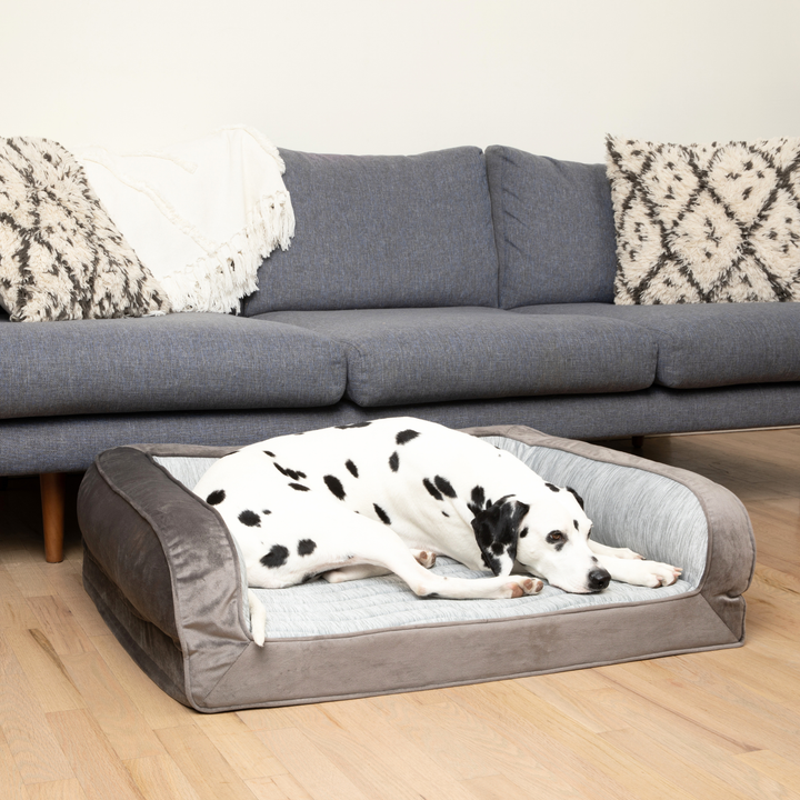 PupChill™ Cooling Bolster Dog Bed - - by Paw.com