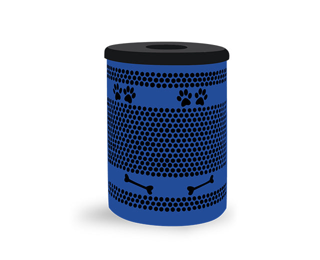 BarkPark Tidy Up Trash Receptacle - Playful - by BarkPark