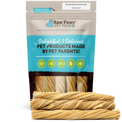 Raw Paws Pet Food - Chews for Medium Dogs