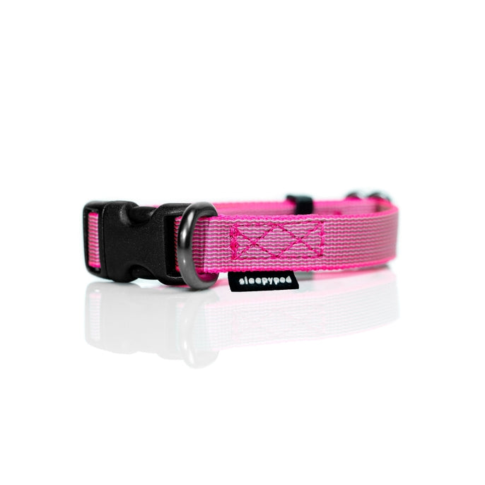 Sleepypod Everyday Collar - Pink Peony Chromaweave - Collar by Sleepypod