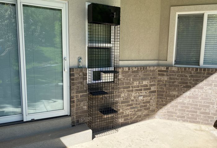 K9 Kennel Store 8" X 22" X 96" Catio Tower - - Catio by K9 Kennel Store