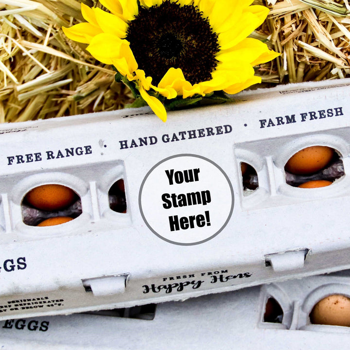 Henlay Blank Stamping Egg Cartons - 25, 90, or 250 - - Egg Cartons by My Pet Chicken