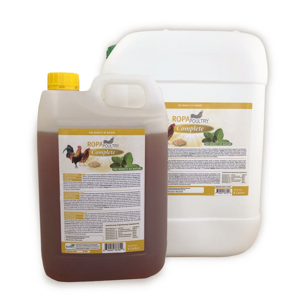 RopaPoultry Oregano Oil+ Supplement (see size options) - - CHICKEN SUPPLIES by My Pet Chicken